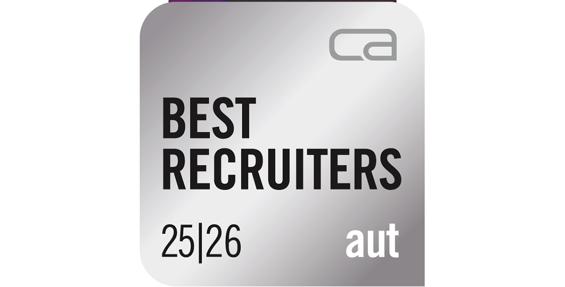Best Recruiters 2024/2025 Siegel Österreich