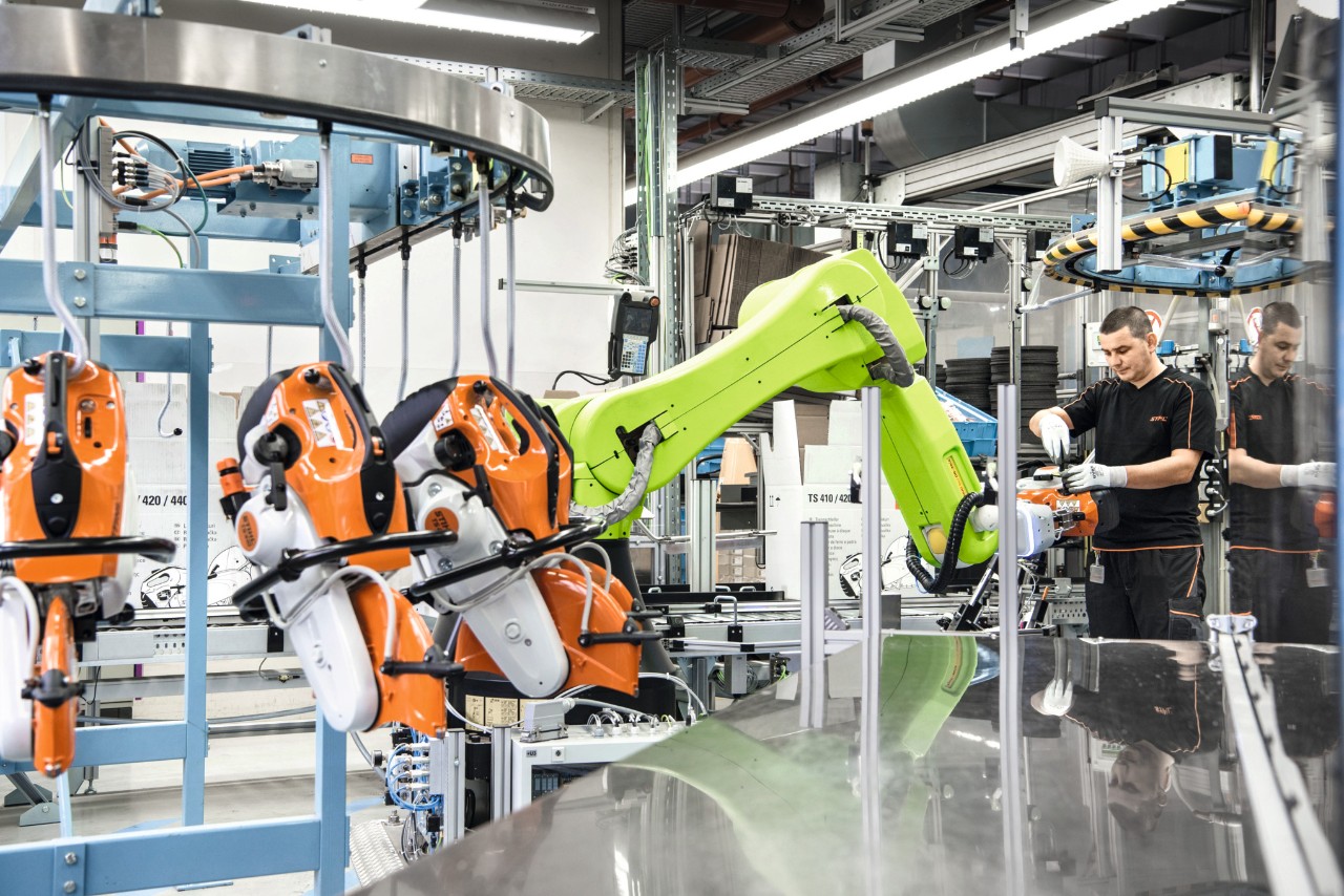 Fertigung bei STIHL